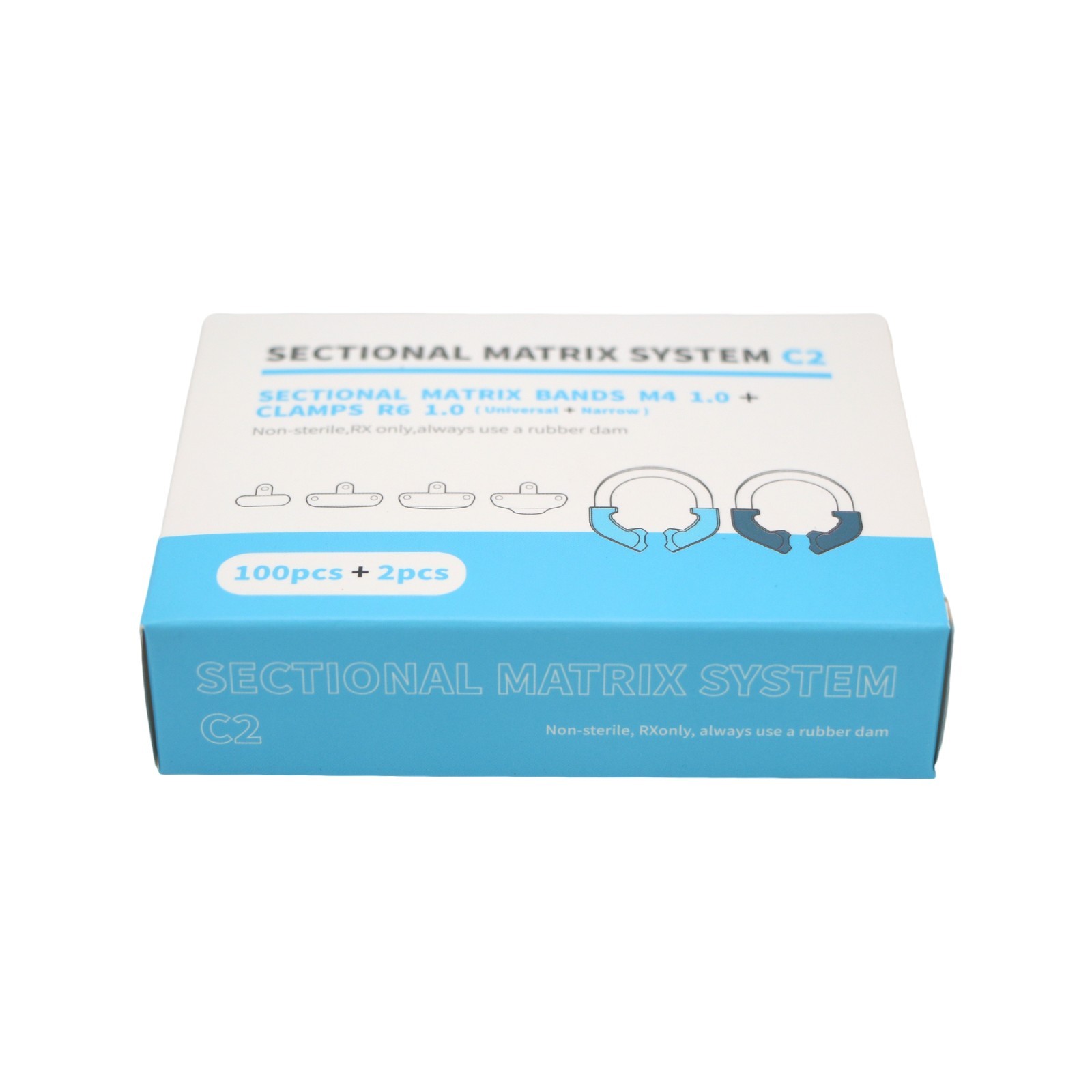 Garrison Palodent V3 Compatible Sectional Matrix Ring & Clamp Set Dental
