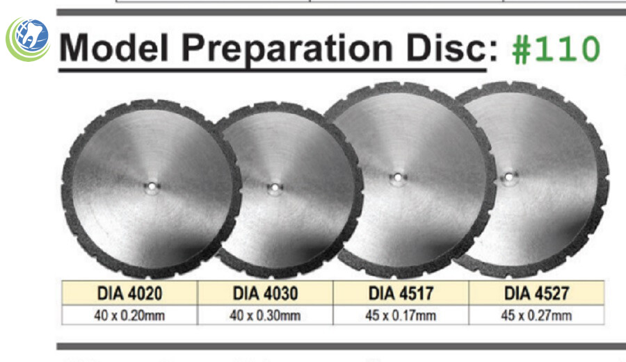 Meta BesQual Dental Lab Diamond Disc Model Preparation Ceramics Acrylic Plaster