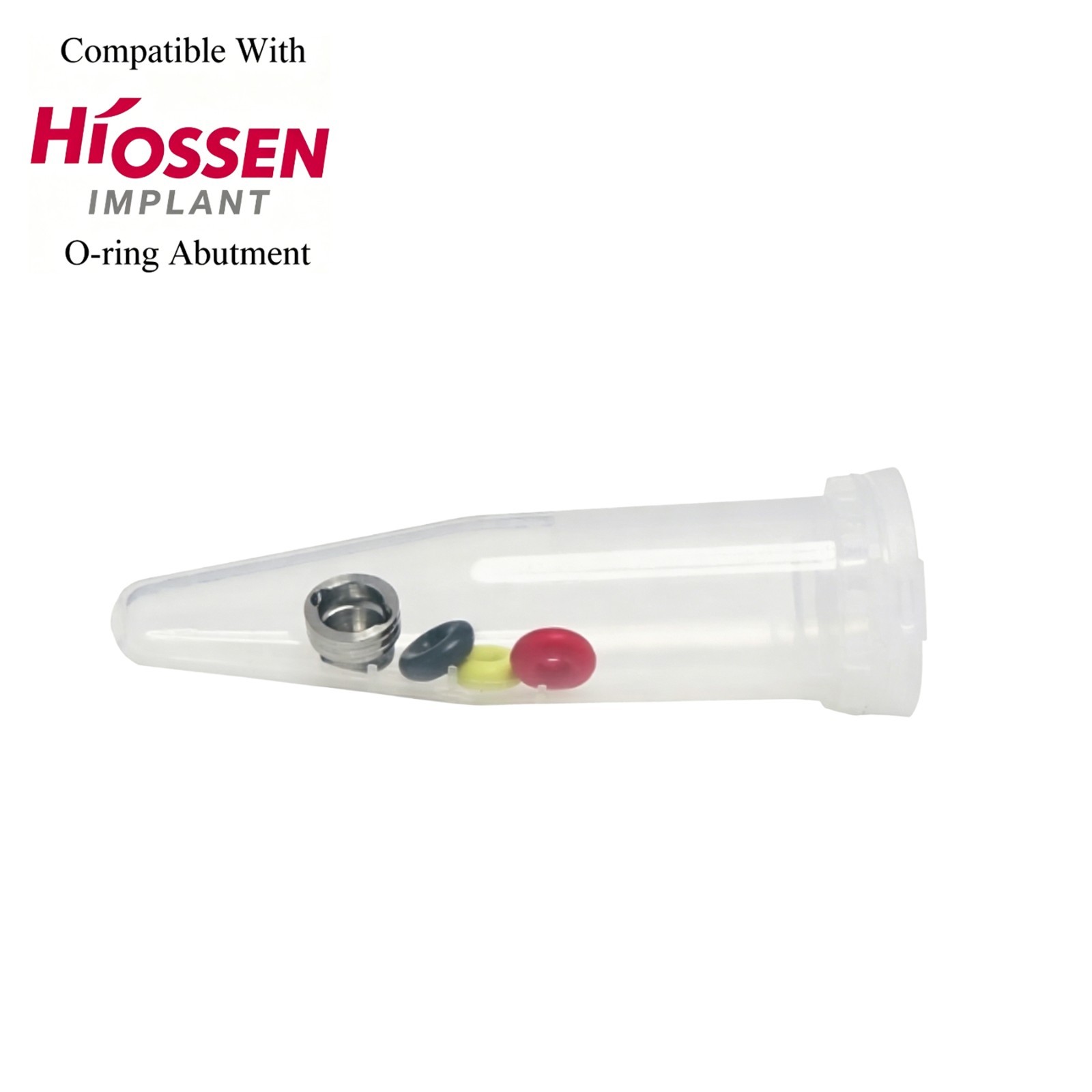 Dental Ball Attachment Abutment Implant Retention O-Ring Kit fits Hiossen Osstem