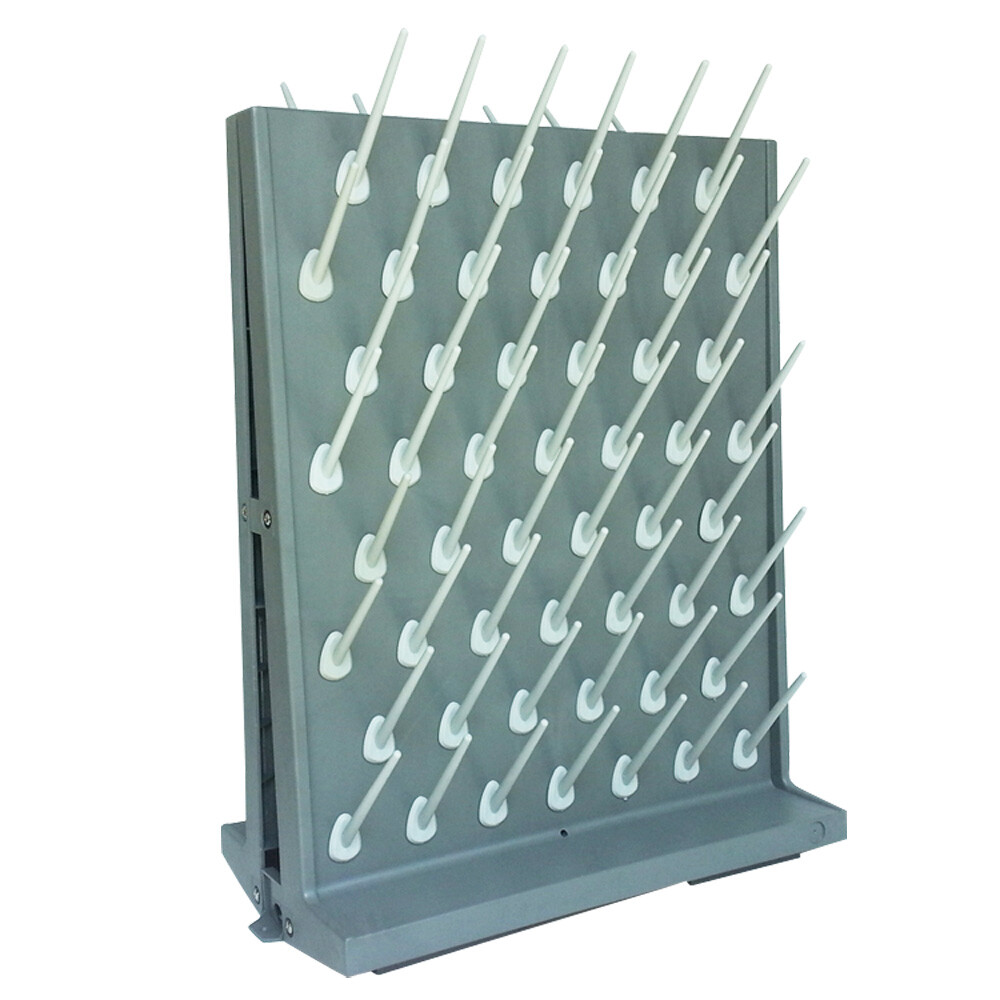 Drying Rack/Lab Supply/Wall Desktop Cleaning Equip Polypropylene 27/52 Pegs Rack