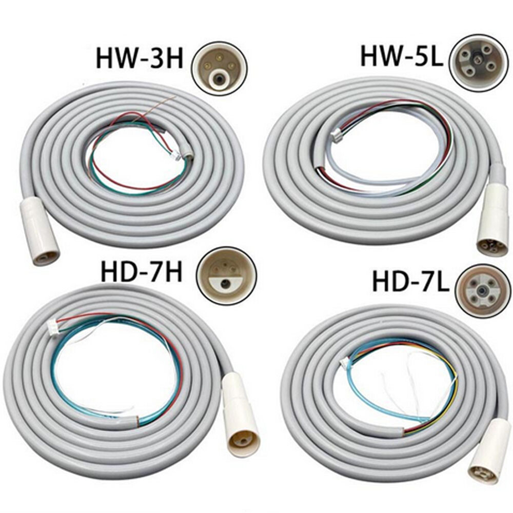 1PC Dental Cable Tubing Tube Hose Fit EMS WOODPECKER Ultrasonic Scaler Handpiece