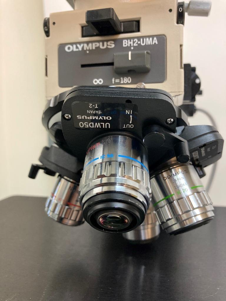 Olympus BH2-UMA BH Microscope BF DF (10556)