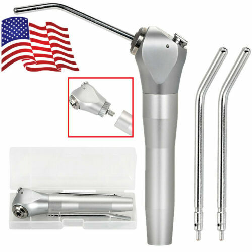 Dental Air Water Spray Triple Syringe 3 three Way Handpiece w/ Nozzles Tips Tube