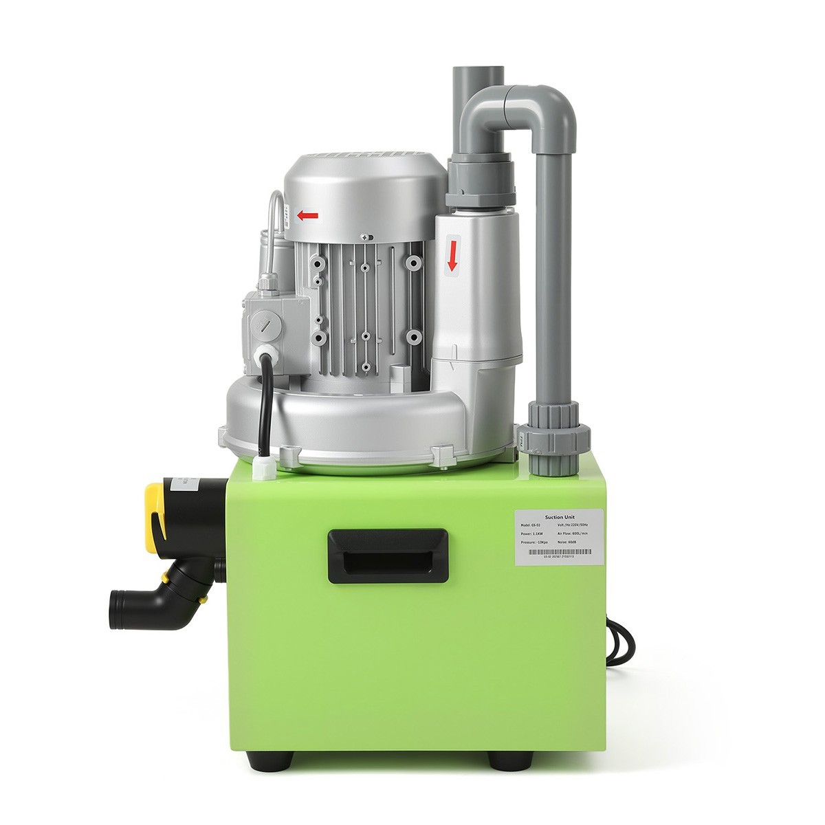 FDA CE Dental Mobile Suction Unit Pressure Pump Strong Suction 300L/600L/min