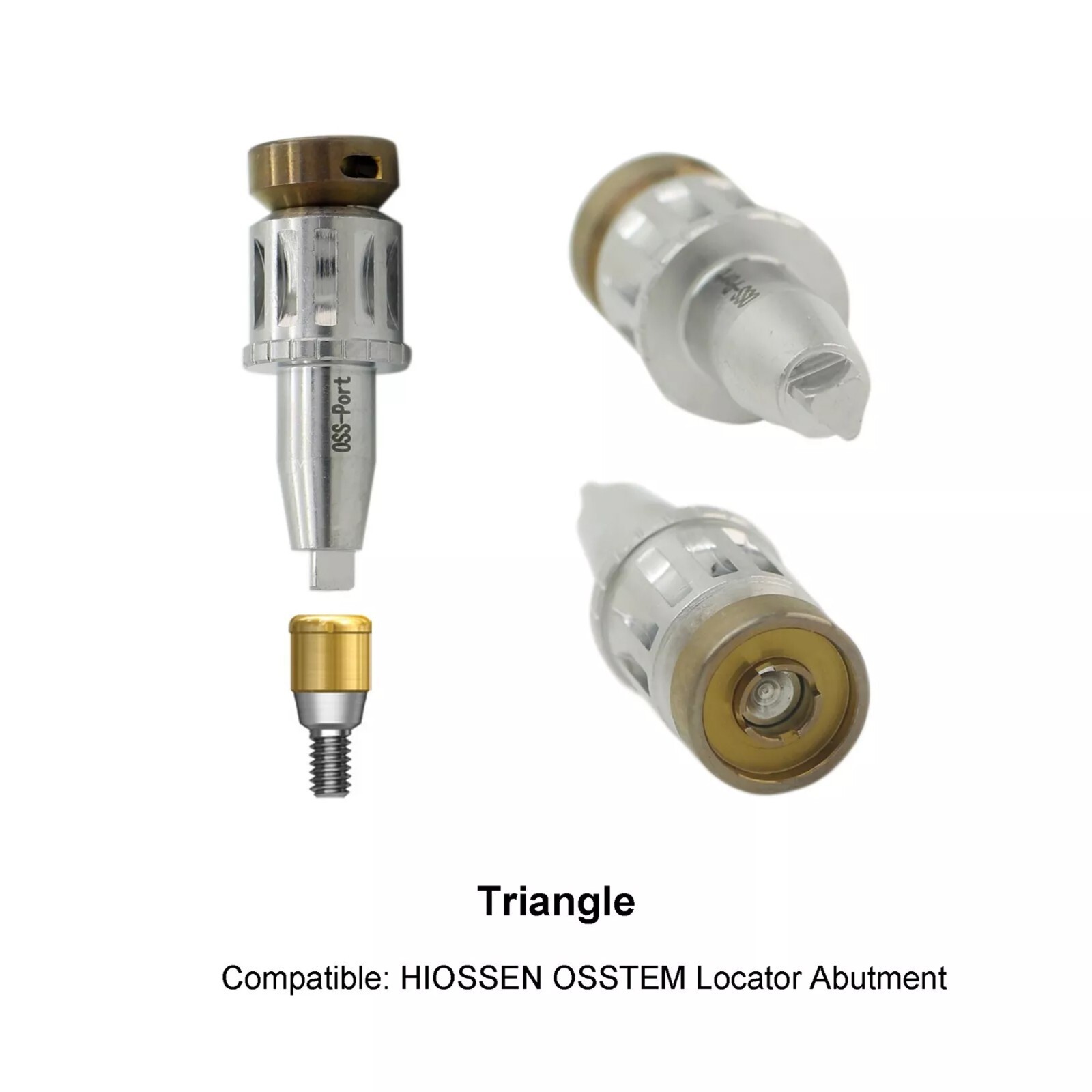 Implant Multi-Unit Locator Abutment Driver For Hiossen OSSTEM Stud Port Abutment