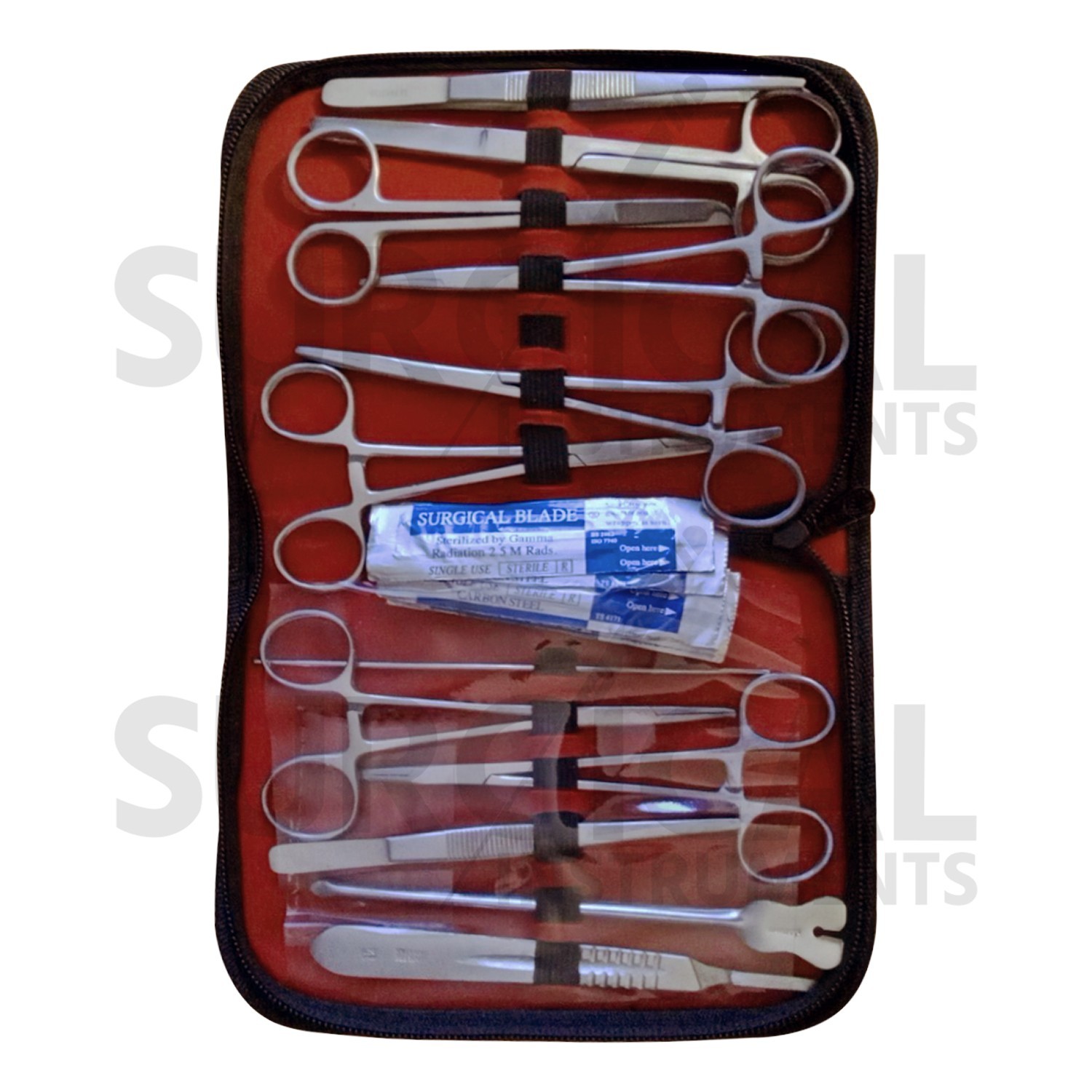 24-Pcs Military Style Surgical Kit US Field Medical Instrument For EMT Doctor
