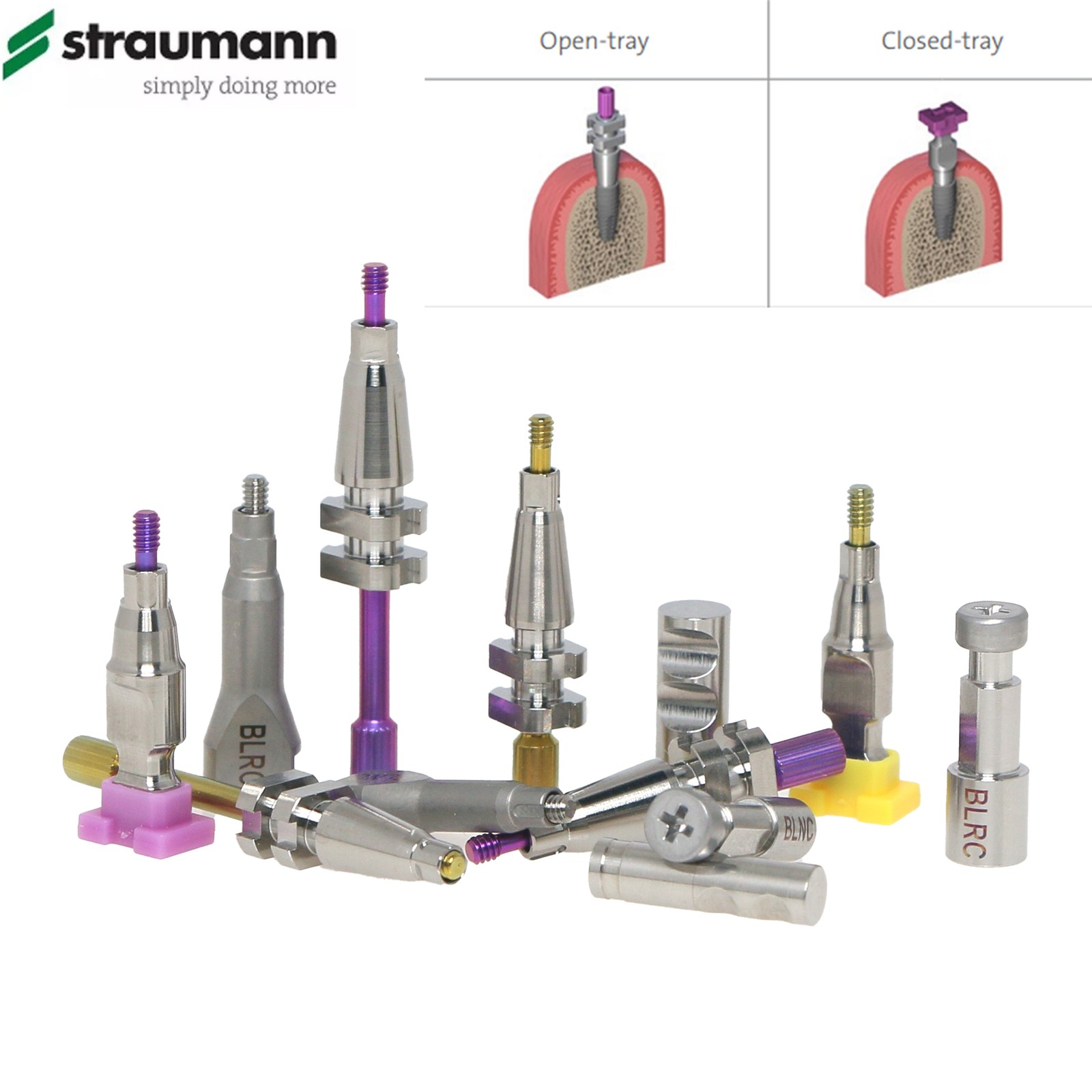 ITI Dental Abutment Healing Locator Transfer Scanbody Analog for Straumann NC/RC