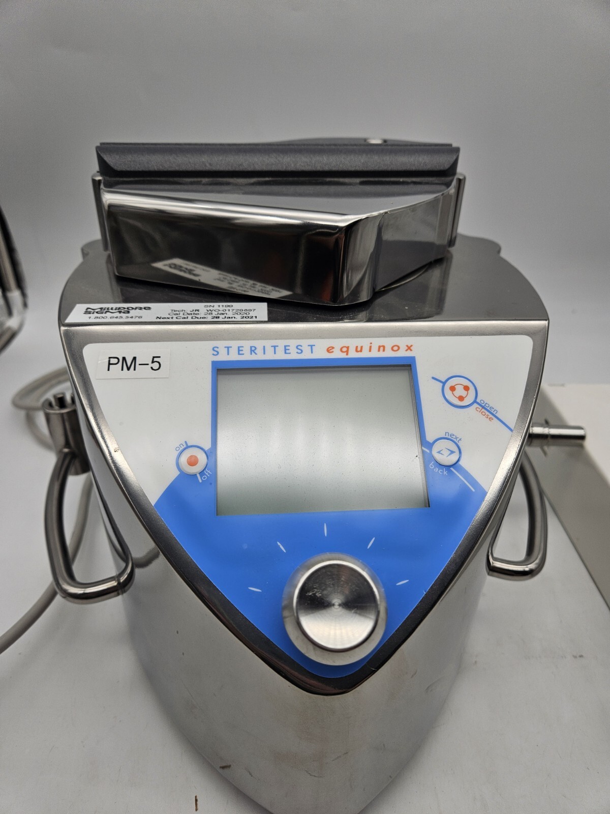 Millipore Laboratory Steritest Equinox Pump TQNX LFH 01 UNTESTED AS IS