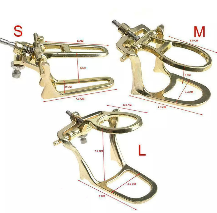 12Types Dental Lab Articulator Adjustable Metal Plastic Denture Instruments
