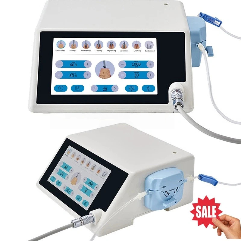 Implant Motor Touch Screen AC100-240V Brushless /1:5 LED Contra Angle SANDENT PR