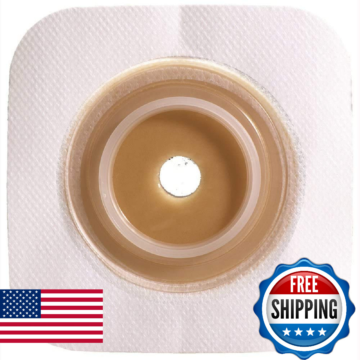 Convatec 125265 Sur-fit Natura Stomahesive Flexible Skin Barrier 5″ X 5″ 2 1/4″