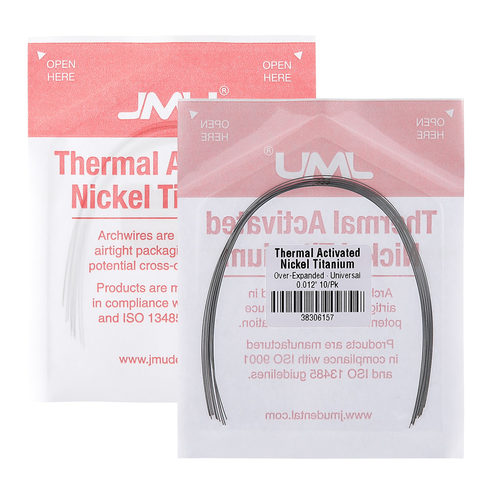 JMU Dental Orthodontic Niti Super Elastic Arch Wire Over-Expanded Round