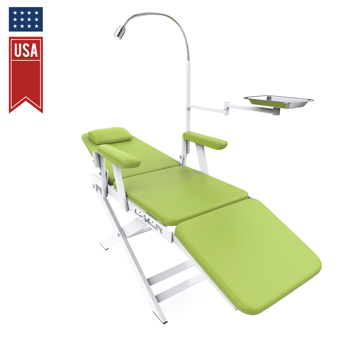 Dental Portable Delivery Unit Syringe Suction Turbine Air Compressor/Moble chair