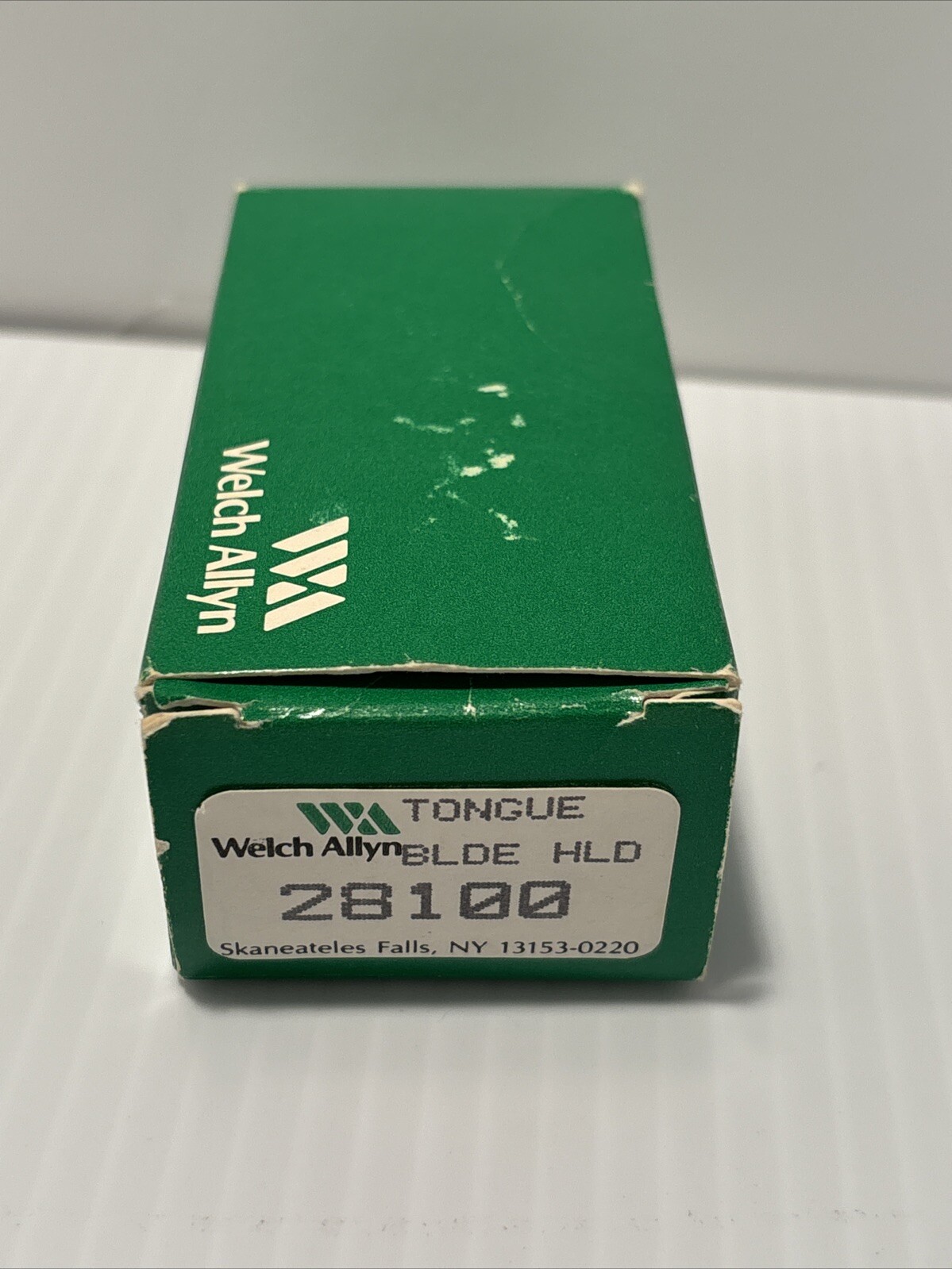 New Welch Allyn Halogen Tongue Blade Holder #28100 (E)