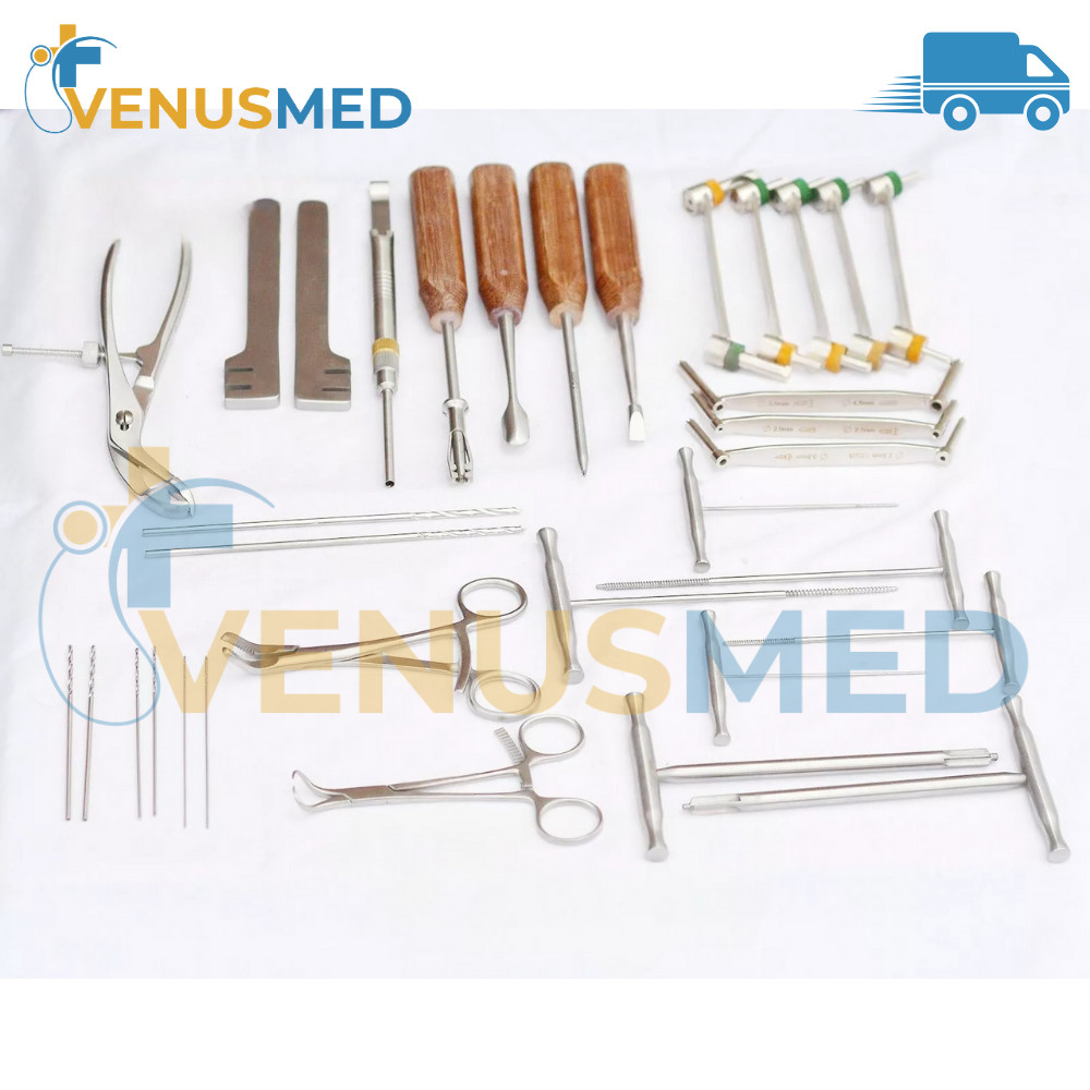 Small fragment 32 PCs Set Surgical veterinary Orthopaedic Instrument.