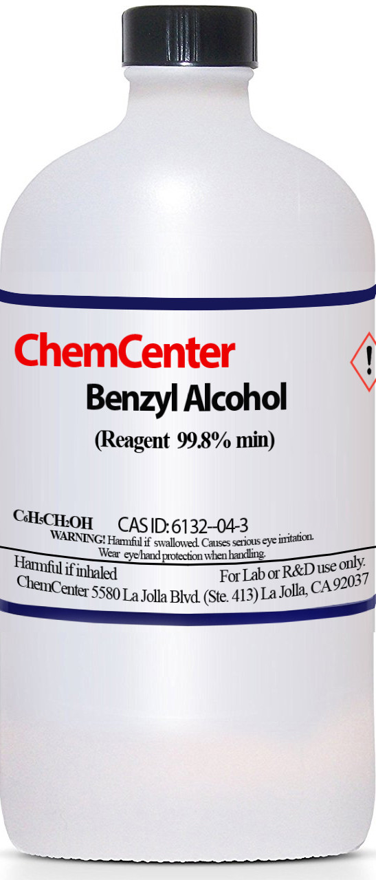 Benzyl Alcohol , High purity, 99.8 min.%, 100 ml (Mini Bottle)