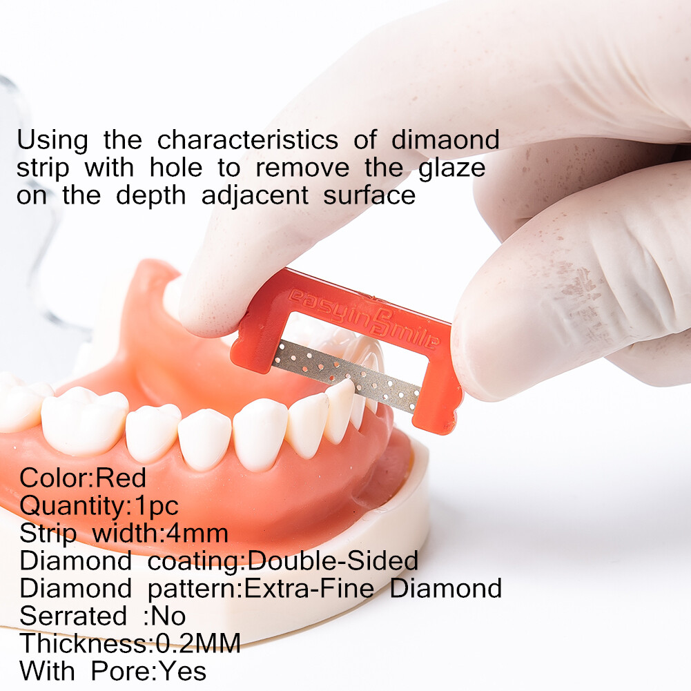 Easyinsmile Dental IPR Strip Ortho Interproximal Reduction Enamel Strip Kit 10pc