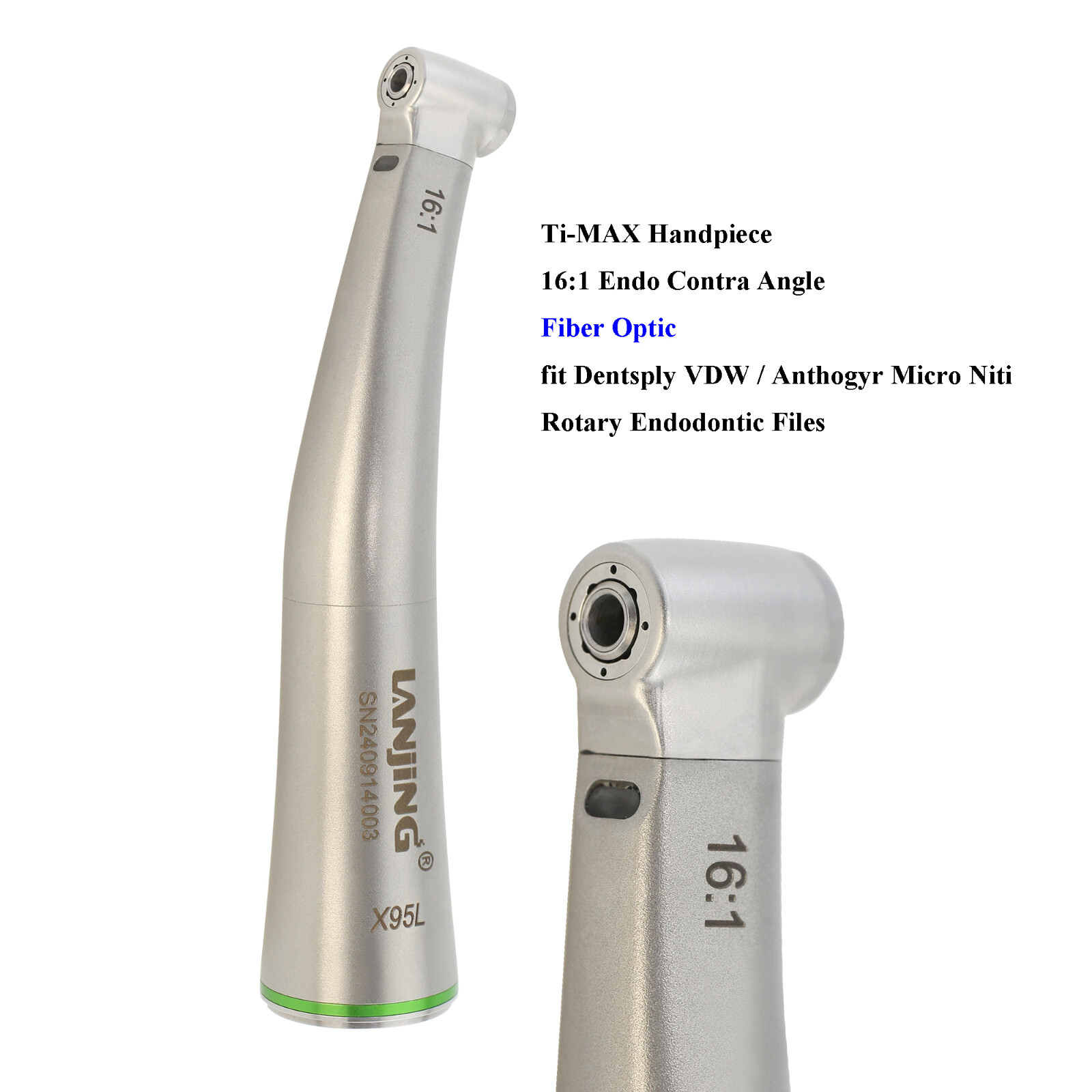 Dental Endodontic Handpiece 4:1 6:1 8:1 10:1 16:1 Contra Angle For Dentsply VDW