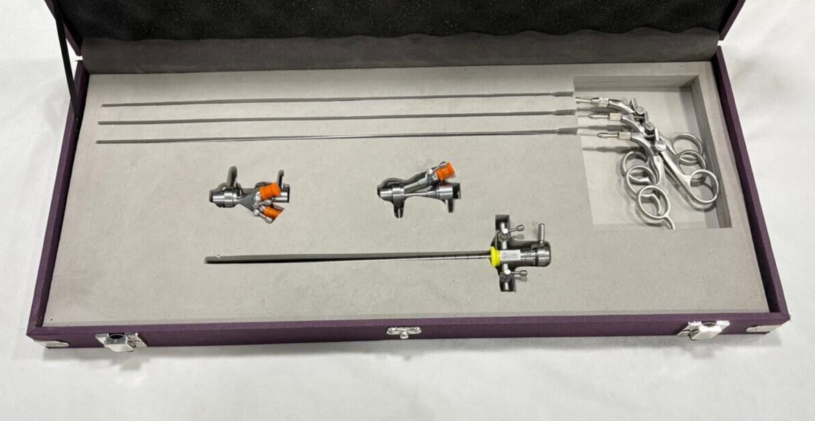 Hysteroscopy Cystoscopy Surgery Set 17FR with Semi Rigid Graspers 5FR Reusable