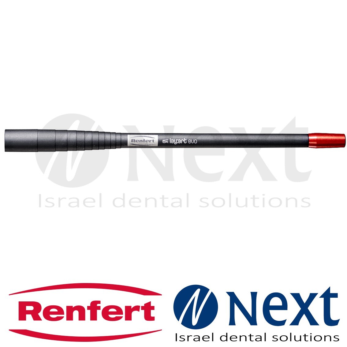 Dental Lab lay:art evo fine handle Bionic hair brush Renfert Germany 17240000