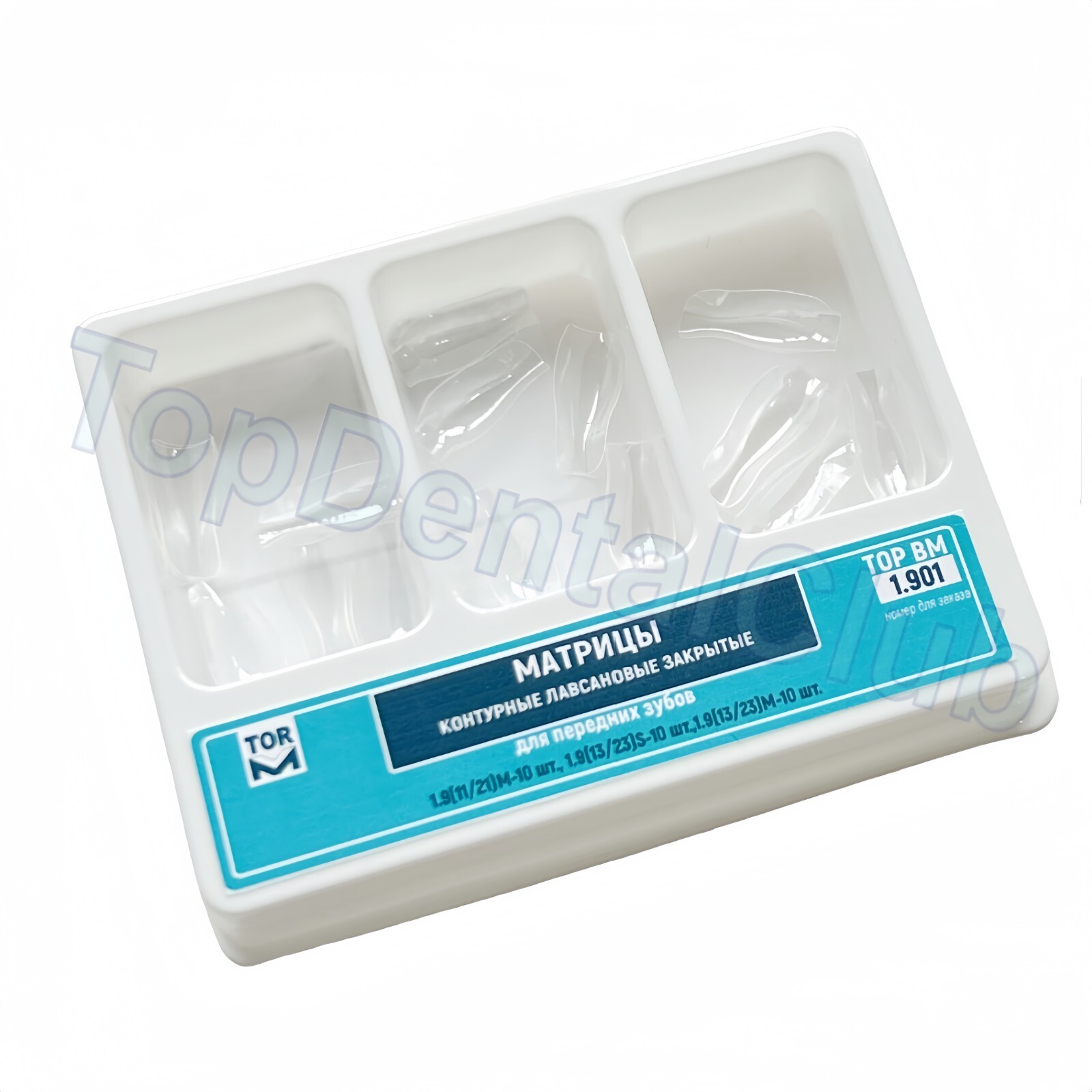 1.901 Dental Clear Matrix TOR VM Matrice Anterior Matrices Bow BT Fits Bioclear
