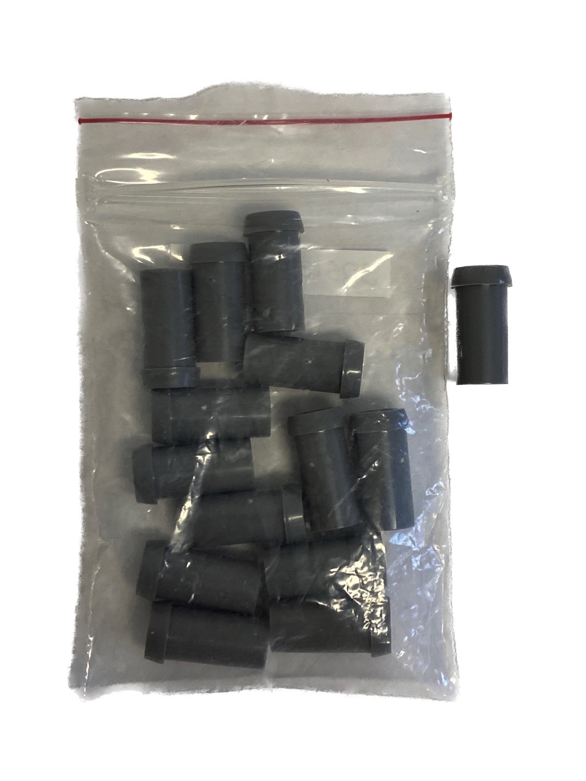 (14) Laboratory 0.5mL Mini Microcentrifuge Tube Adapters 8.1mm ID Holes x 24mm H