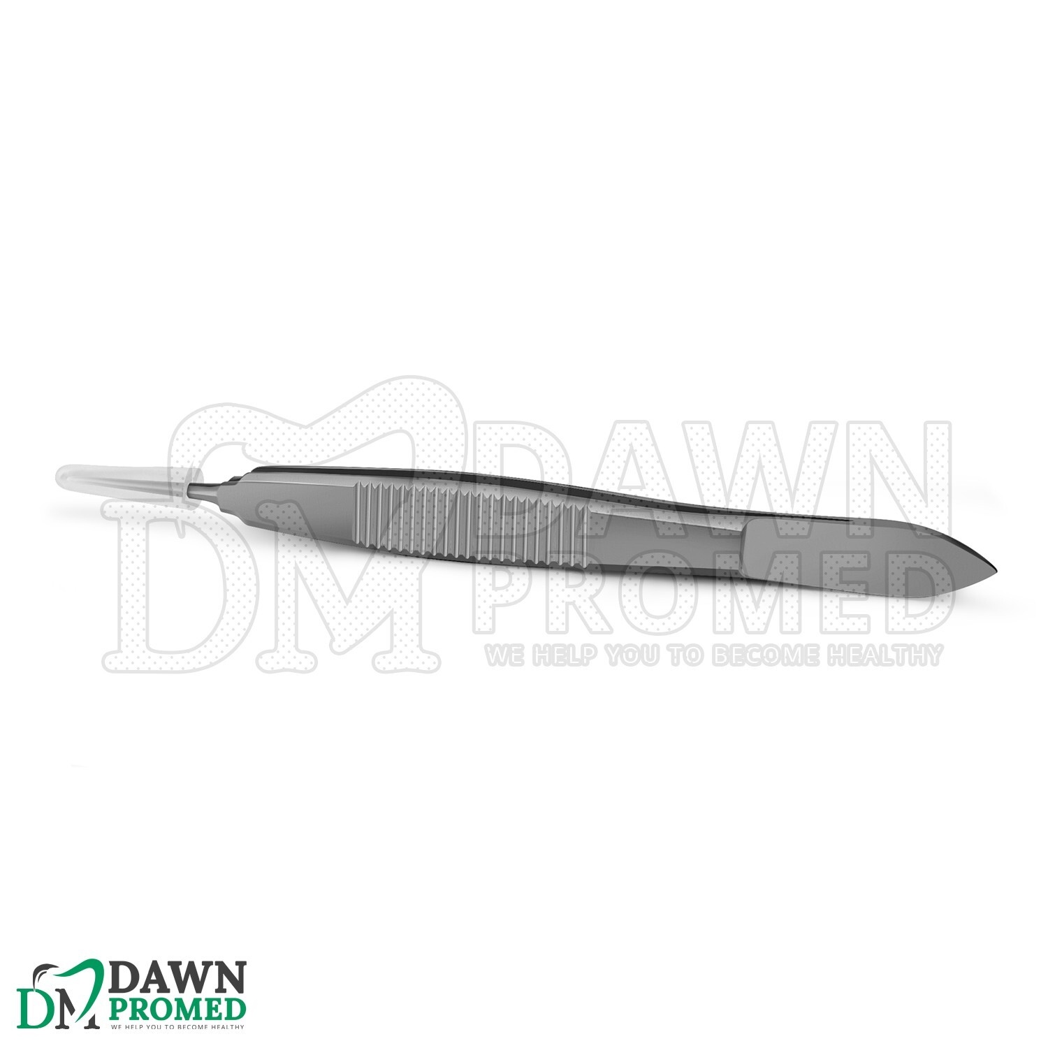 Castroviejo Suturing Forceps 0.5mm 1×2 teeth 4″ Tying Tweezer Dermal Instrument