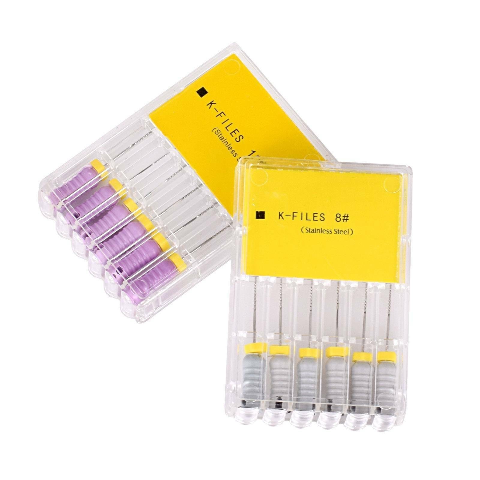 Dental Endodoncia K-Files Root Canal H File Hand Stainless Steel Niti Hand Use