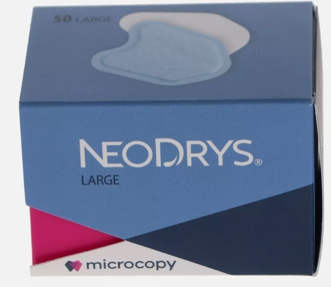 Microcopy Dental NeoDrys Large Blue Saliva Control 50/BX DYL Cotton Roll replace