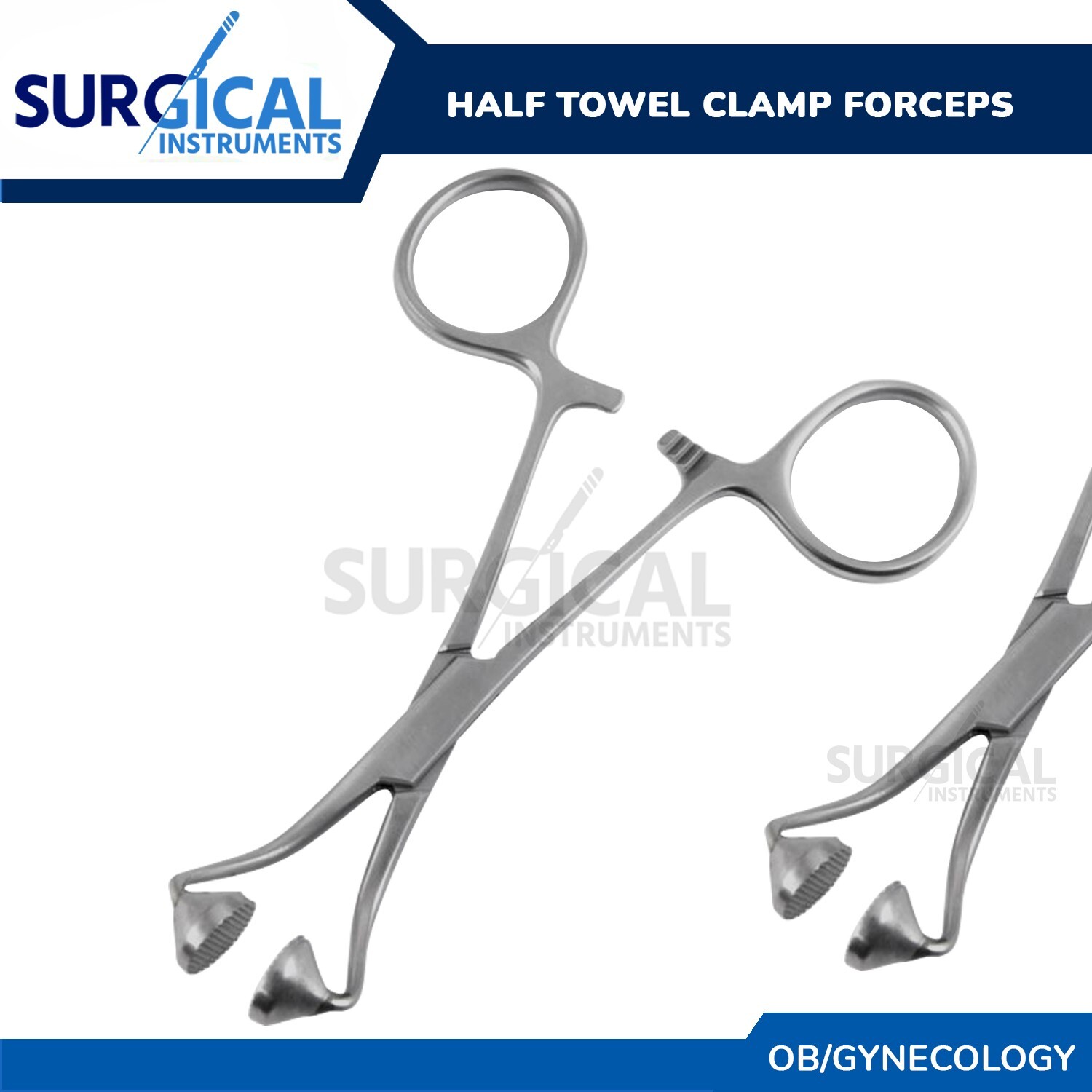 Hoff Towel Clamp Forceps 3.5″ Surgical Instruments German Grade