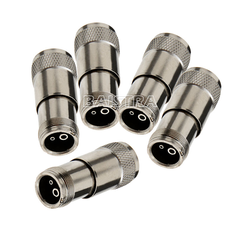 Dental 2/4 Holes High Speed Handpiece Tubing Change Connector Converter