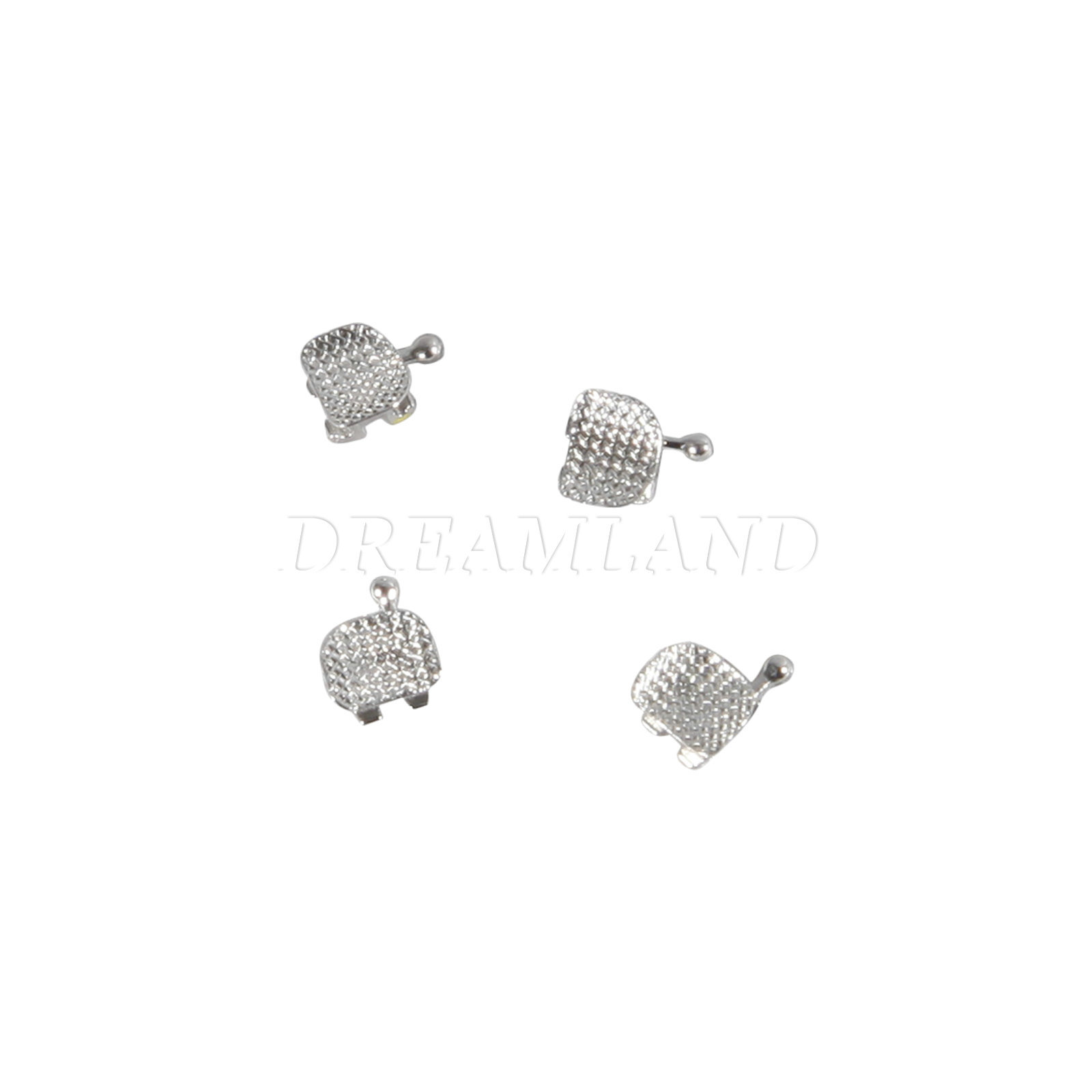 1000 PCS Dental Metal Orthodontics Brackets Brace MINI MBT.022 345 Hooks #2 M