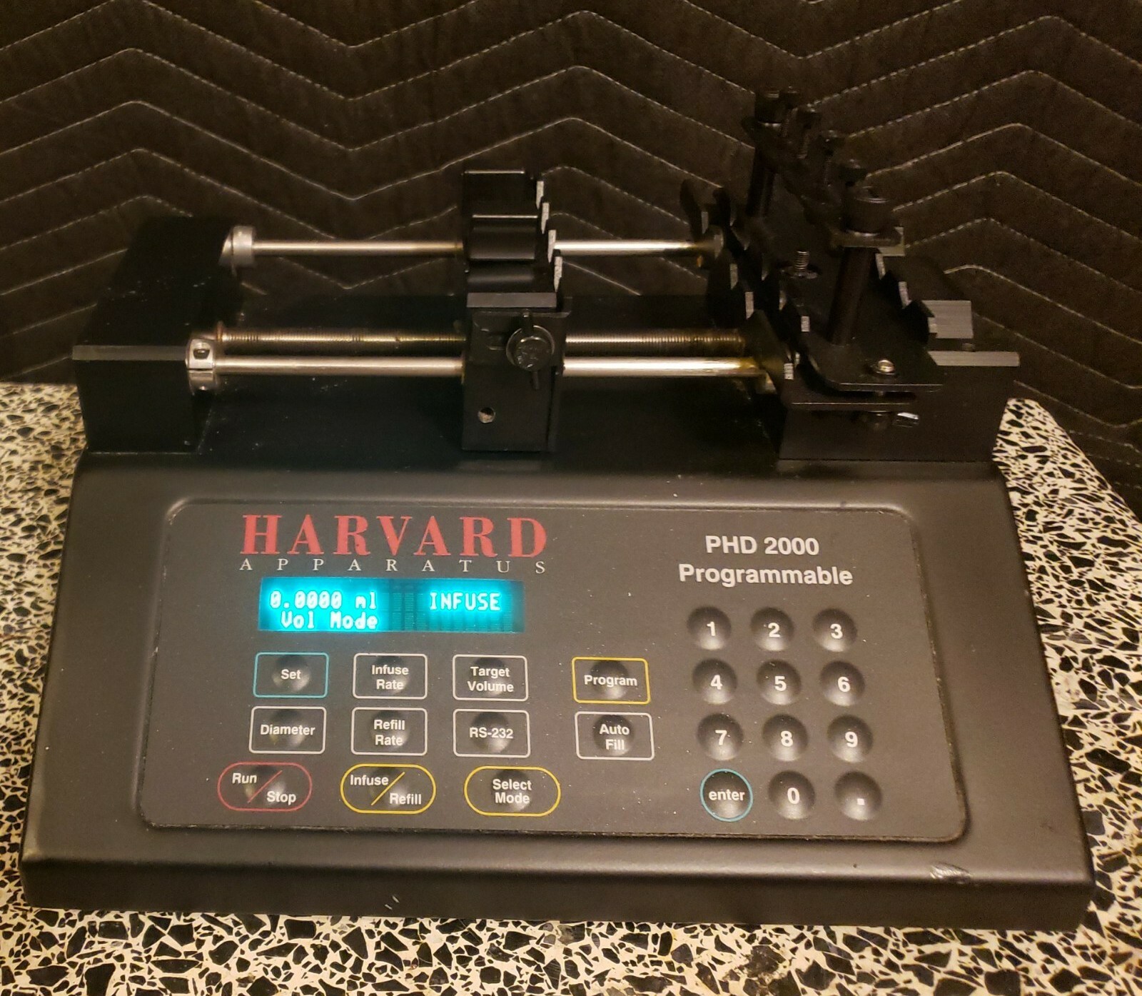 Harvard Apparatus 70-2002 Programmable Syringe Pump w/4X Microdialsys Rack…
