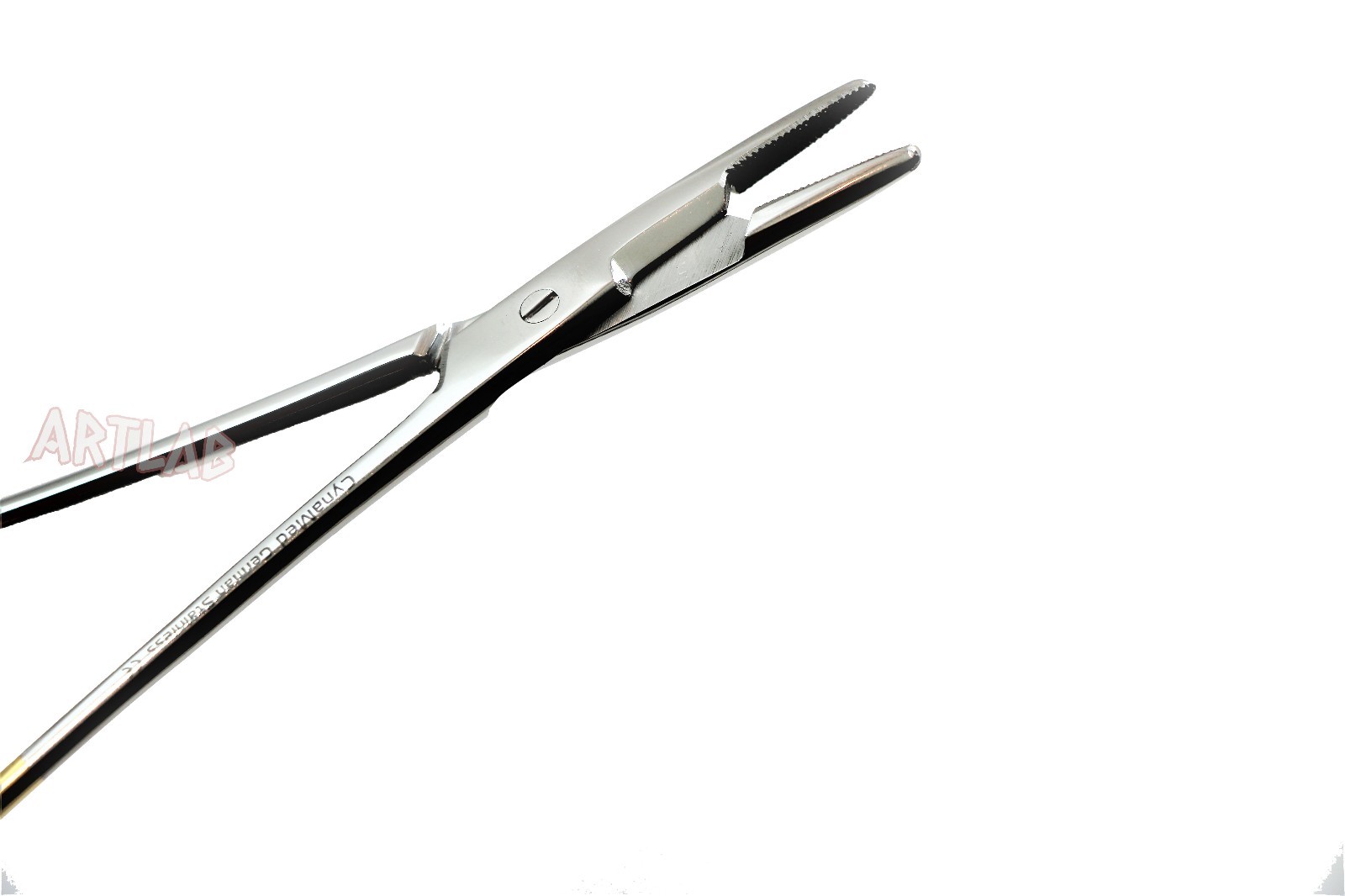 2EA PREMIUM GERMAN GRADE OLSEN HEGAR NEEDLE HOLDER 6.5″ SERRATED SURGICAL DENTAL