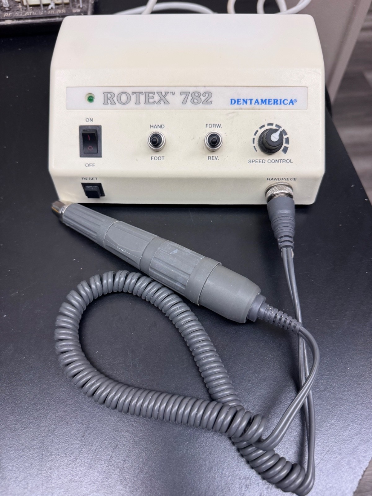 Dentamerica 782 Rotex Compact Electric Lab Dental Handpiece Unit