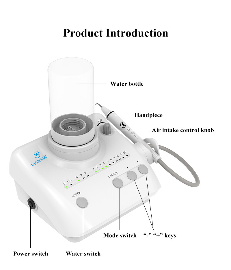 For Cavitron Dental Portable Ultrasonic Piezo Scaler 2*Bottles fit EMS Handpiece