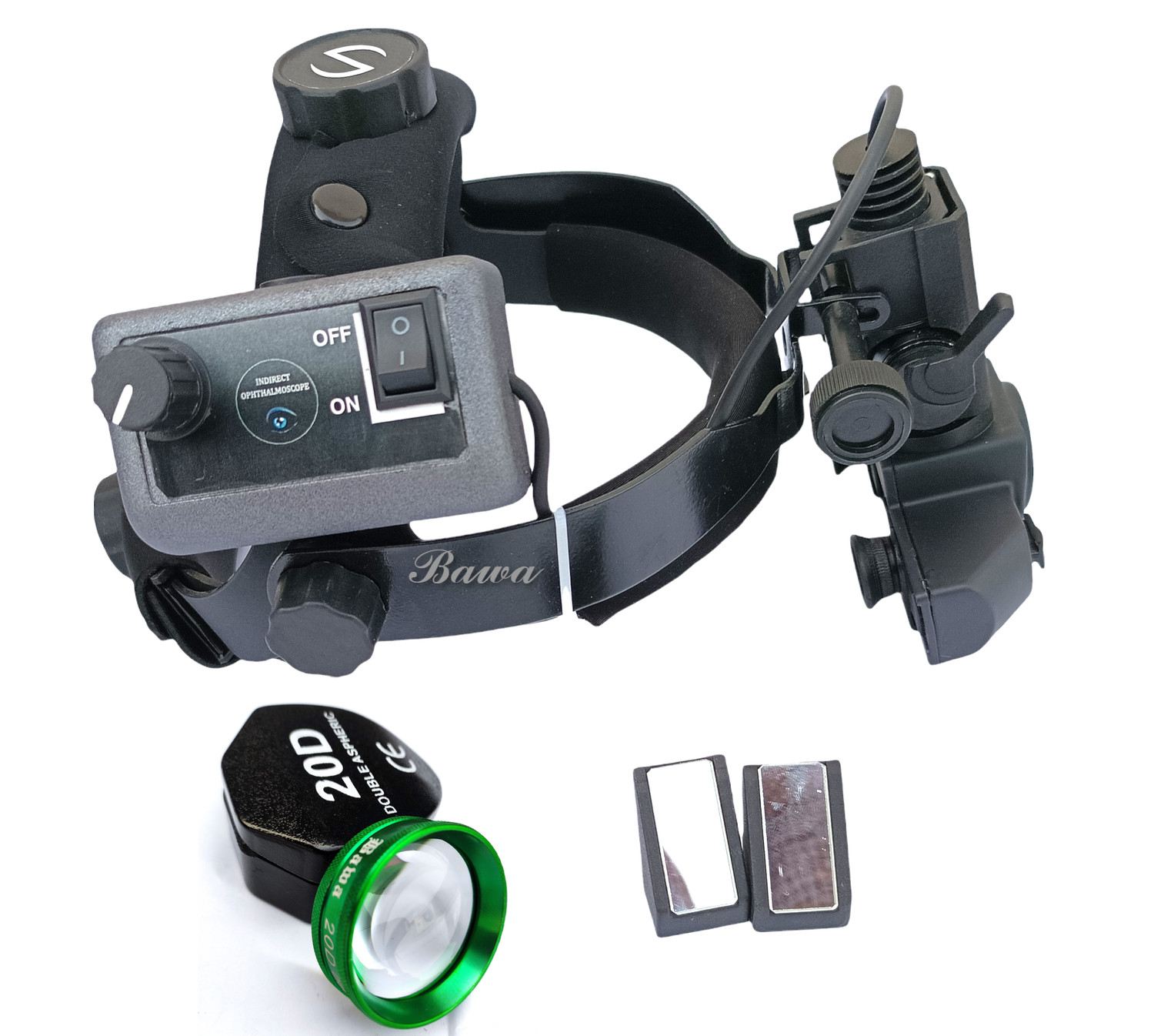 Bawa Cordless Indirect Ophthalmoscope Binocular With 20D Accessories & Free Ship