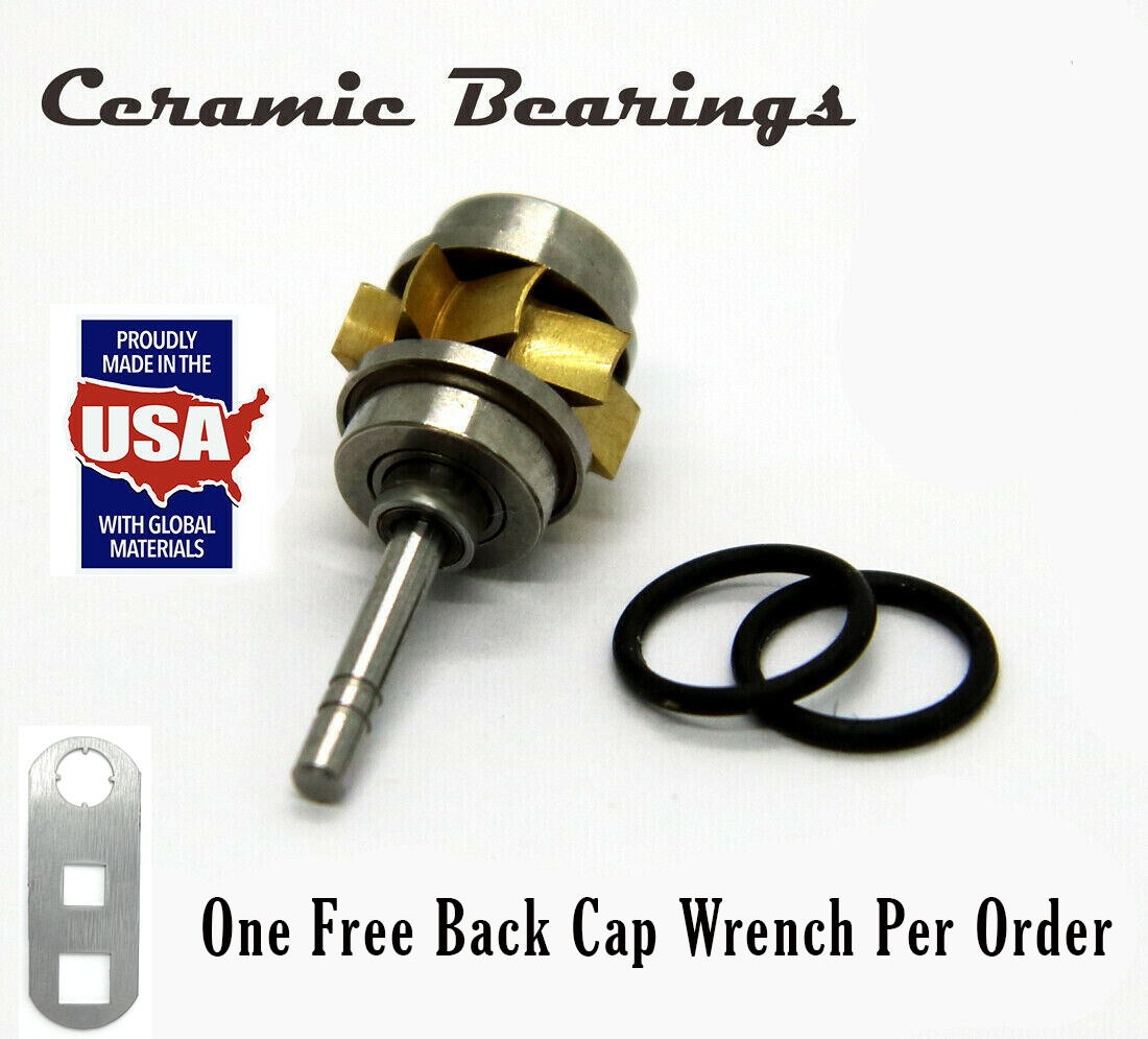 Midwest Tradition Turbine Push Button/XGT – Ceramic INTEGRAL SHIELD Bearings