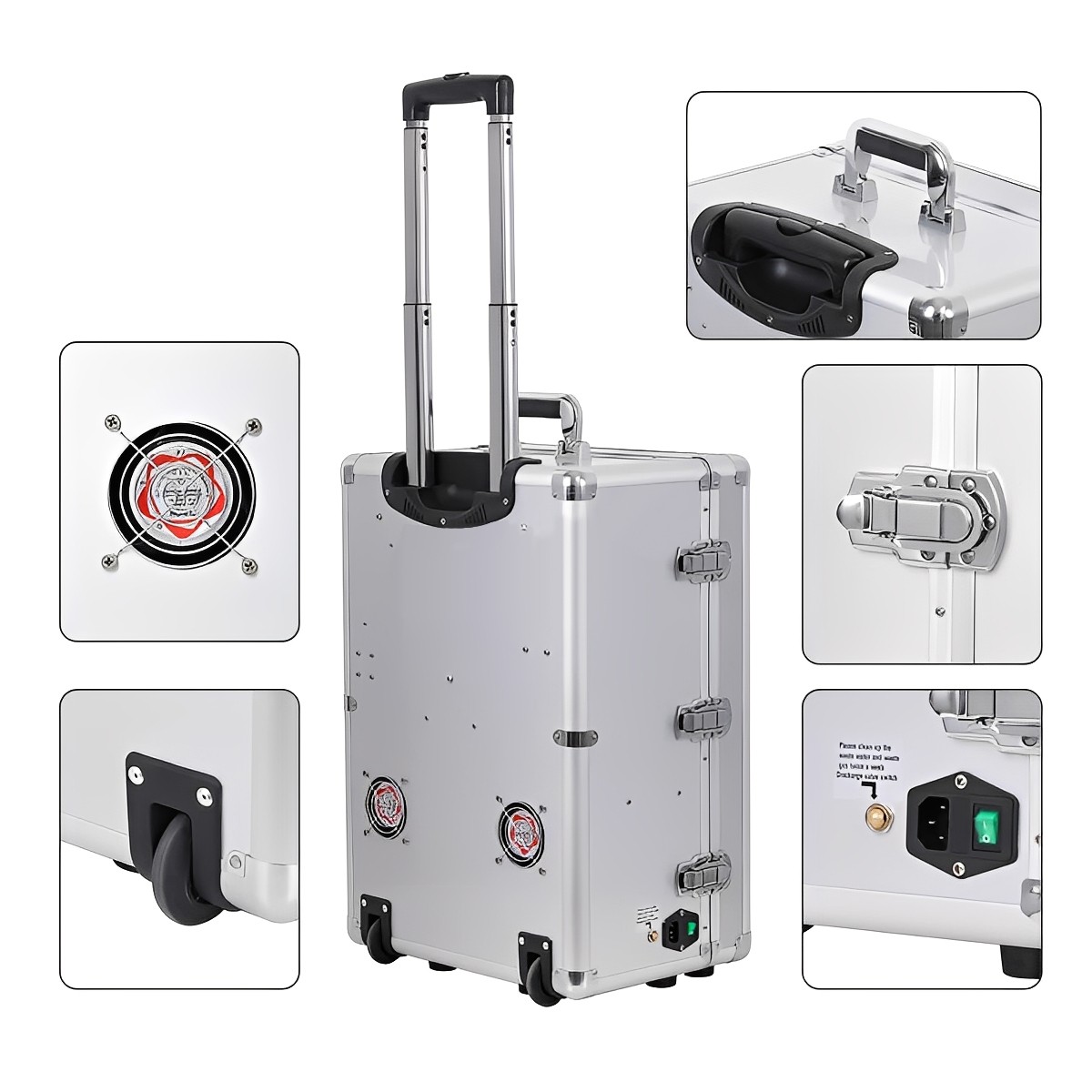 Portable Mobile Dental Delivery Unit System Air Compressor Strong suction FDA&CE