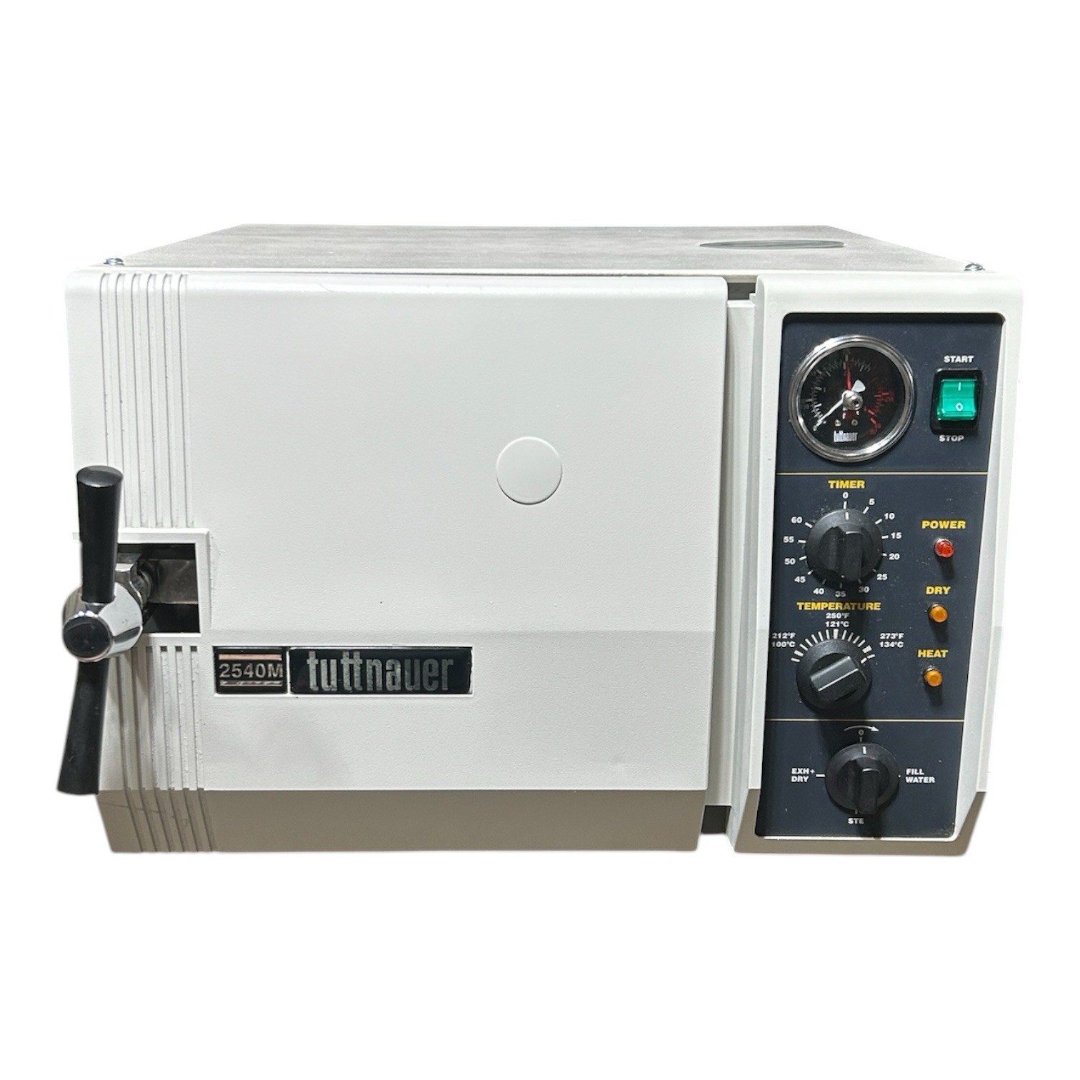 Tuttnauer 2540M Autoclave Sterilizer W Trays, Free Shipping & 1 Year Warranty
