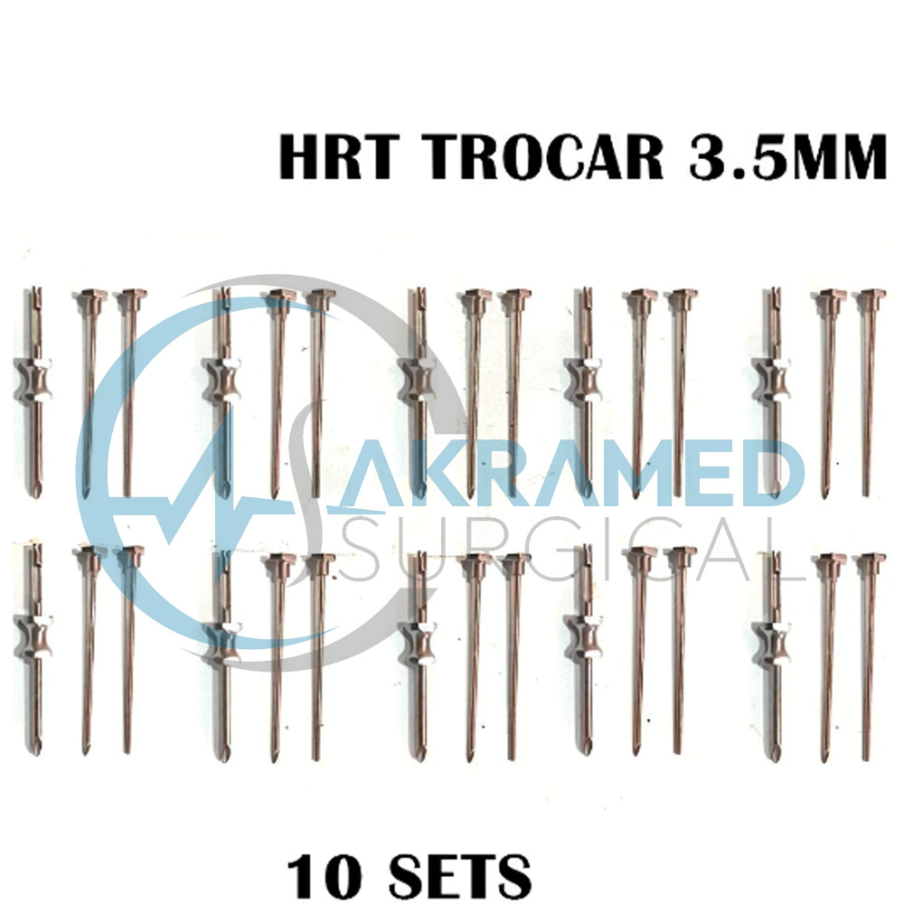 HRT Trocar 3.5mm Hormone Replacement Pellet Insertion Trocars 10 Sets