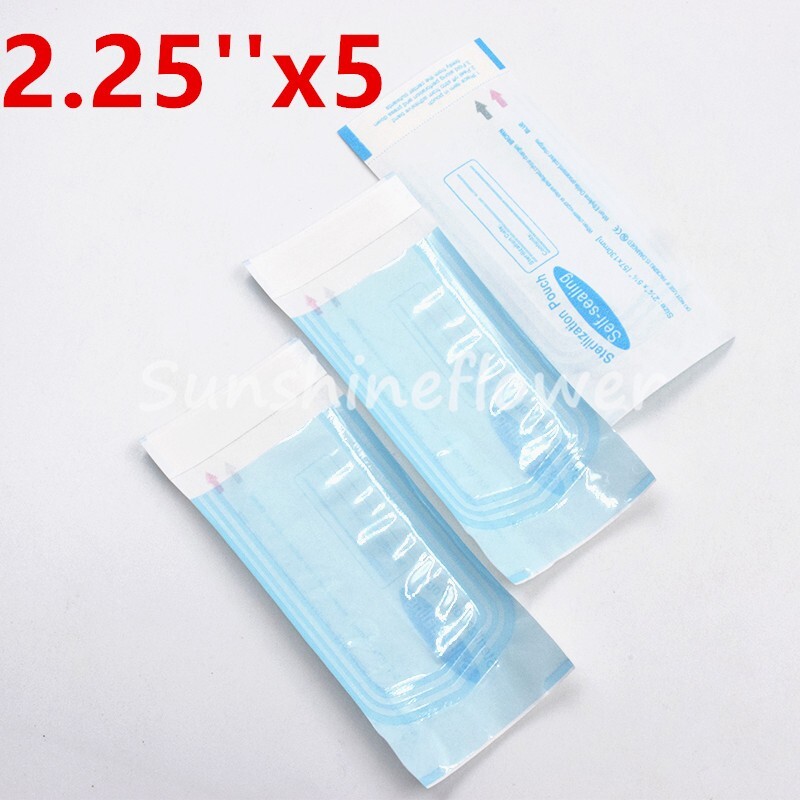 800 Pcs Self Seal Sterilization Pouch Pouches Bag Dual Indicator 2.25″ x 5″