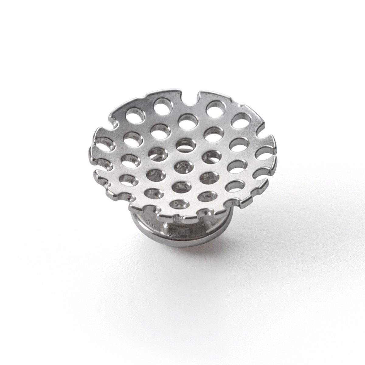 50pcs AZDENT Dental Orthodontic Bondable Hole Lingual Buttons Round Base