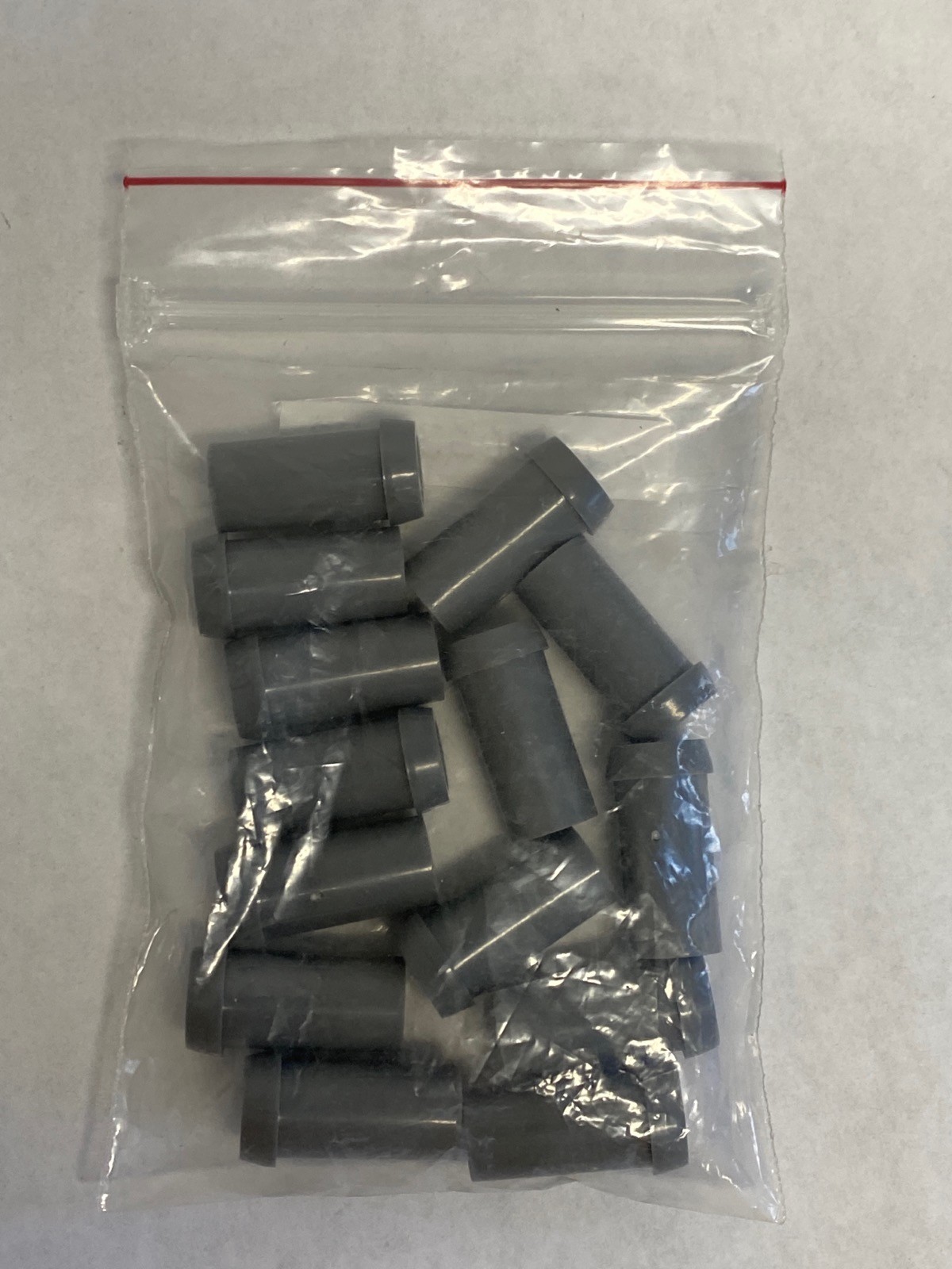 (14) Laboratory 0.5mL Mini Microcentrifuge Tube Adapters 8.1mm ID Holes x 24mm H