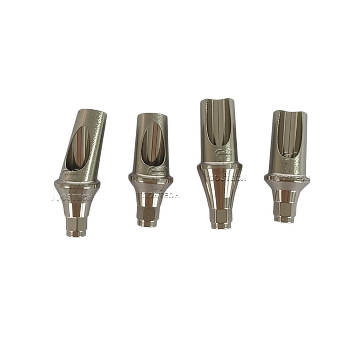 10pcs 15 25 degree Angled cemented abutment Angular Abutment fits to ICX D5.0mm