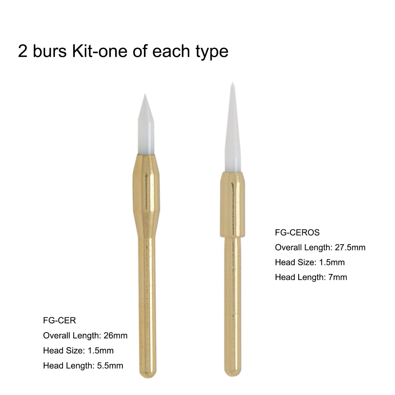 Dental Surgical Ceramic Soft Tissue Trimmer Bur for Gingivectomy – FG