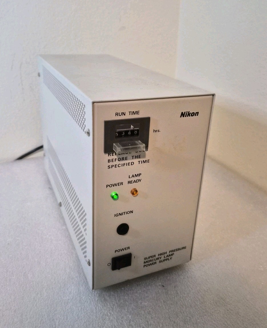 Nikon C-SHG1 LH-M100CB-1 100W Mercury Lamp Power Supply Fluorescence Microscope