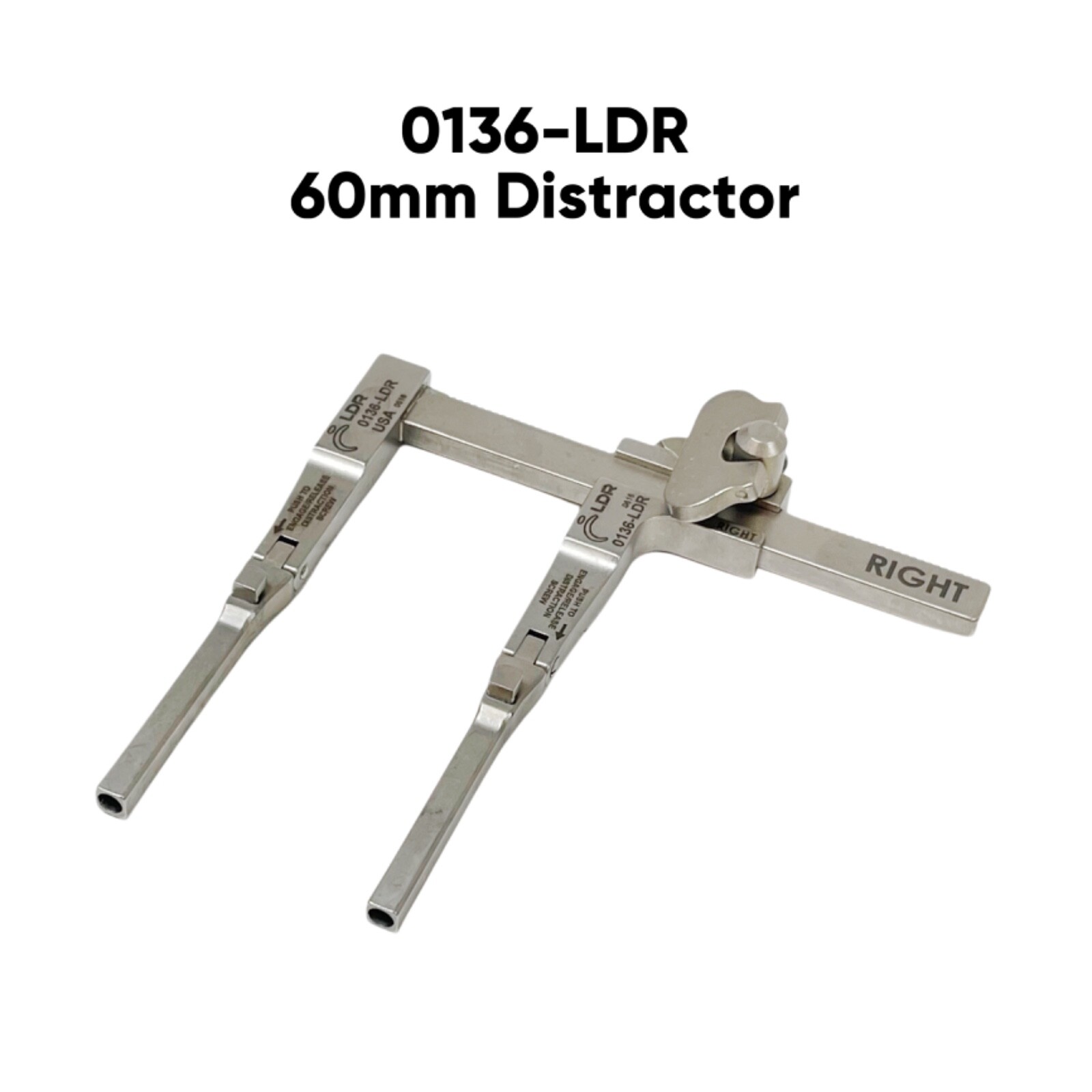 Tedan 0136-LDR 60 mm Distractor Right Short Zimmer Mobi-C