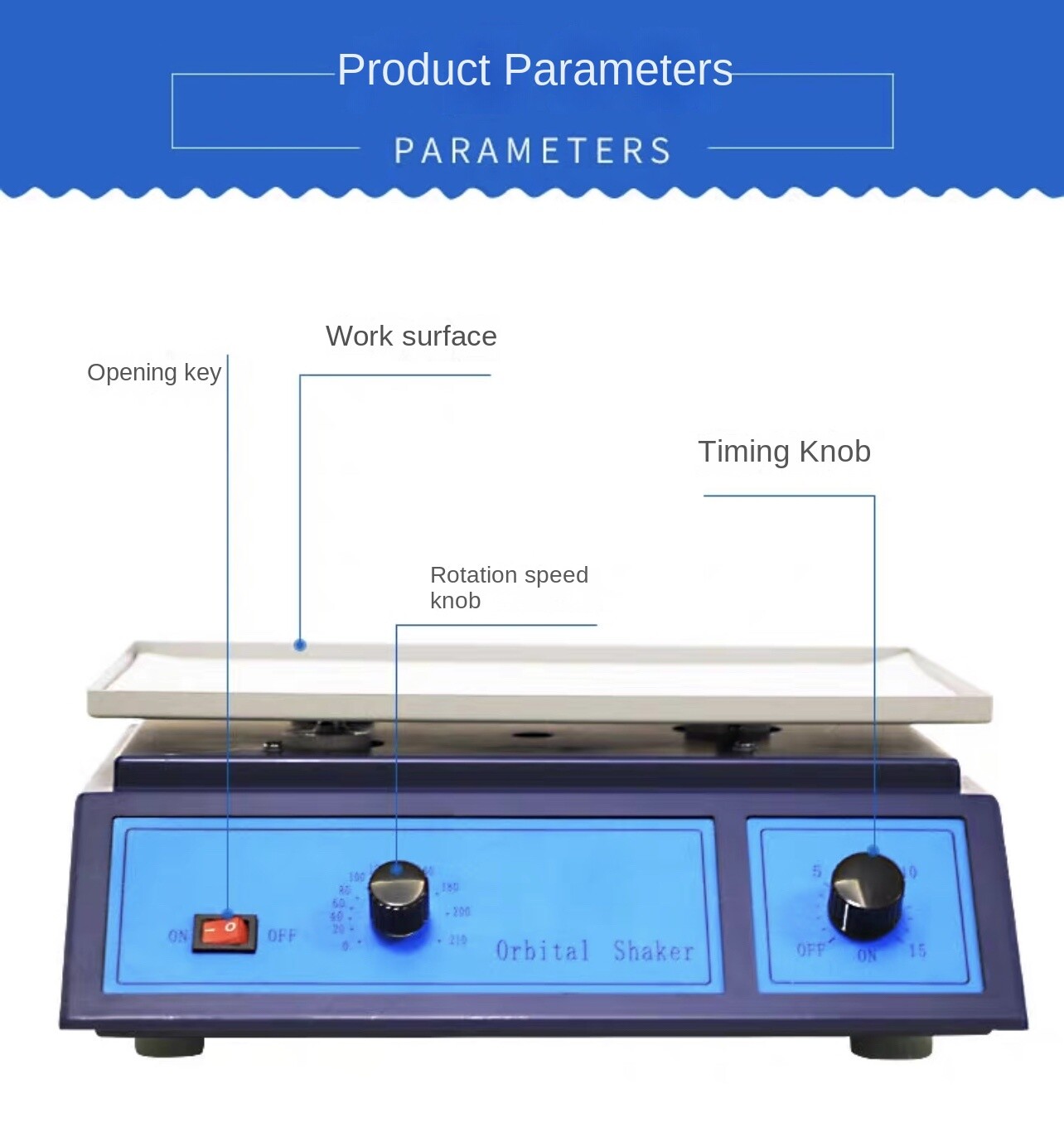Laboratory Horizontal Shaker PRP Rotary Decolorizing Shaker Oscillator May