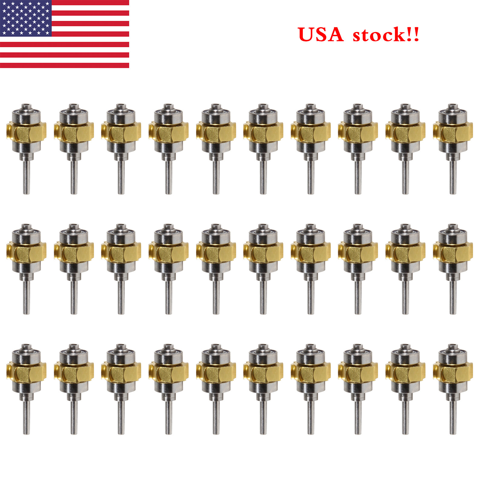 Dental Turbine Rotor for Fiber Optic LED High Speed Standard Handpiece LTC